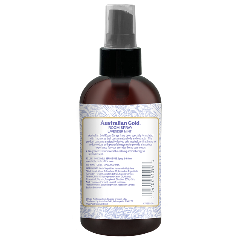 Australian Gold Seaside Retreat Lavender Mint Room Spray