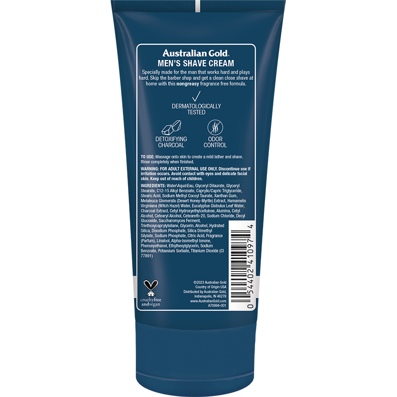 Australian Gold Men&#x27;s Shave Cream