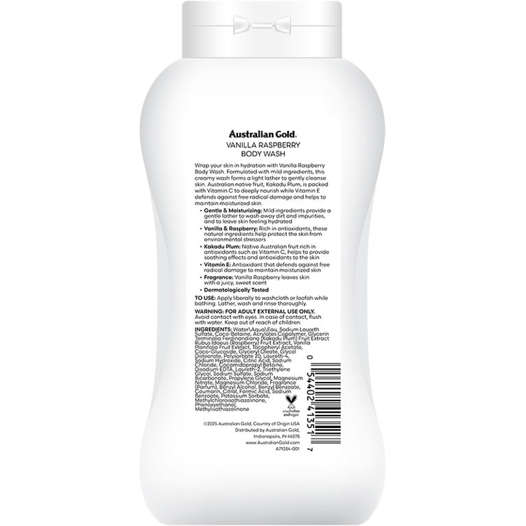 Body Wash - Vanilla Raspberry