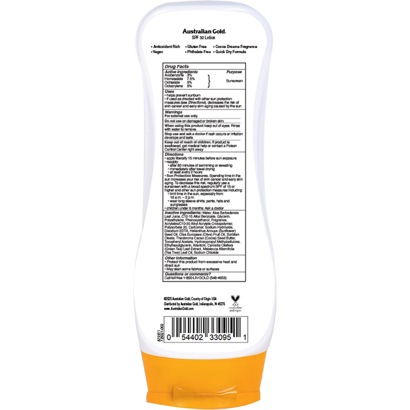 Australian Gold Ultimate Hydration SPF 30 Lotion