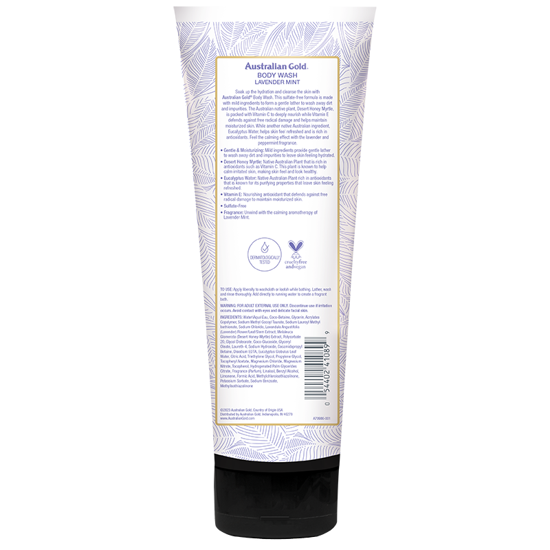 Australian Gold Seaside Retreat Lavender Mint Body Wash