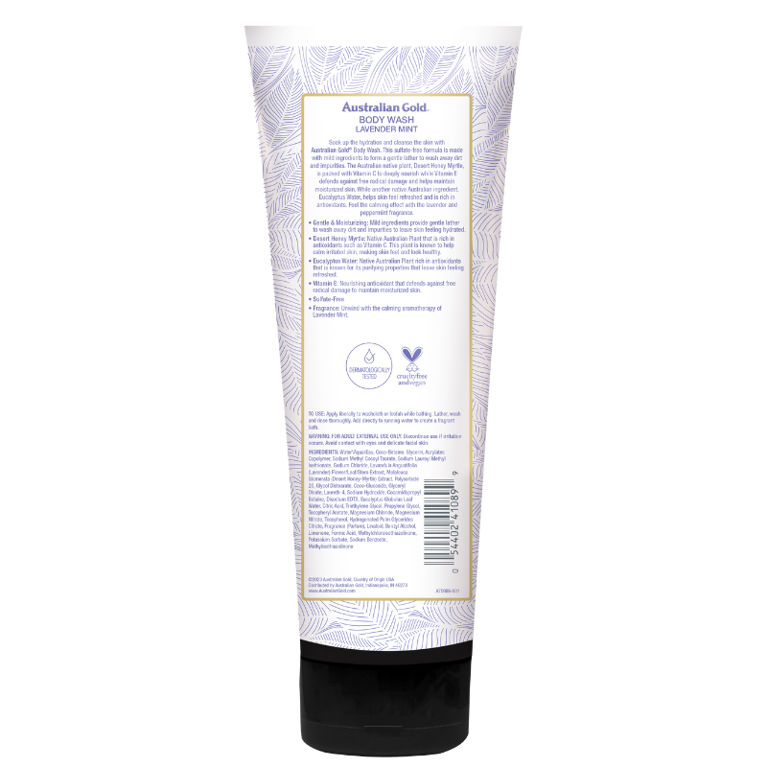 Australian Gold Seaside Retreat Lavender Mint Body Wash