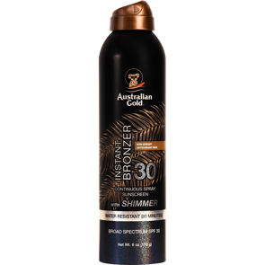SPF 30 Continuous Spray Bronzer with Shimmer 6 oz