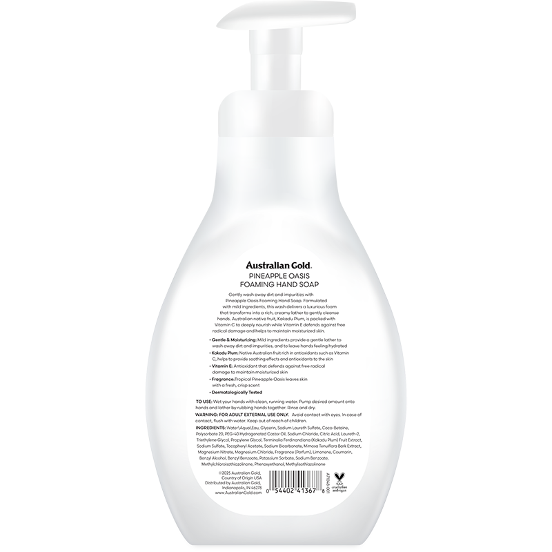 Foaming hand soap - Pineapple Oasis Scent