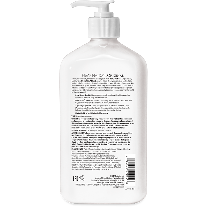 Australian Gold Hemp Nation Original Tan Extender