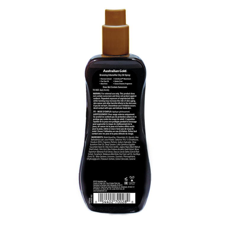Australian Gold Bronzing Intensifier Dry Oil Spray