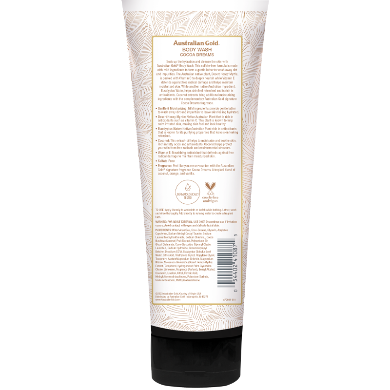 Australian Gold Seaside Retreat Cocoa Dreams Body Wash