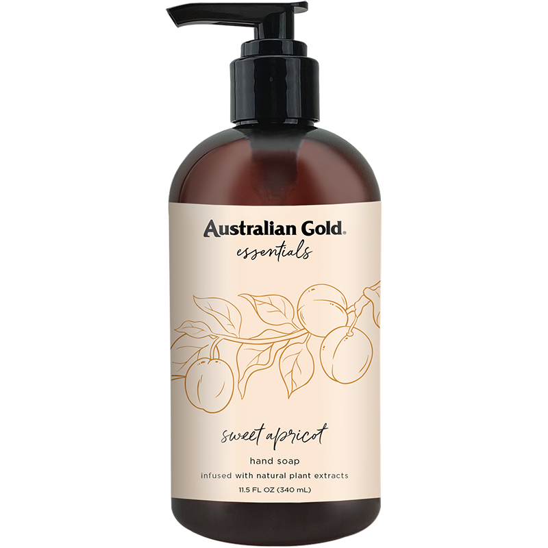 Australian Gold AG Essentials Liquid Hand Soap Sweet Apricot 11.5 fl oz