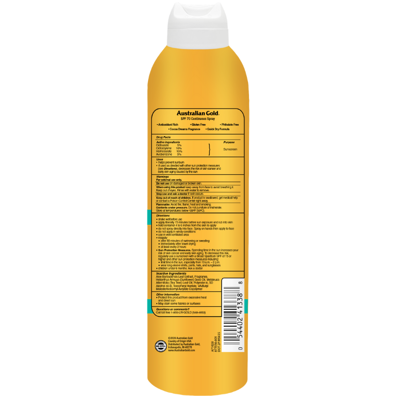 Australian Gold Ultimate Hydration SPF 70 C-Spray