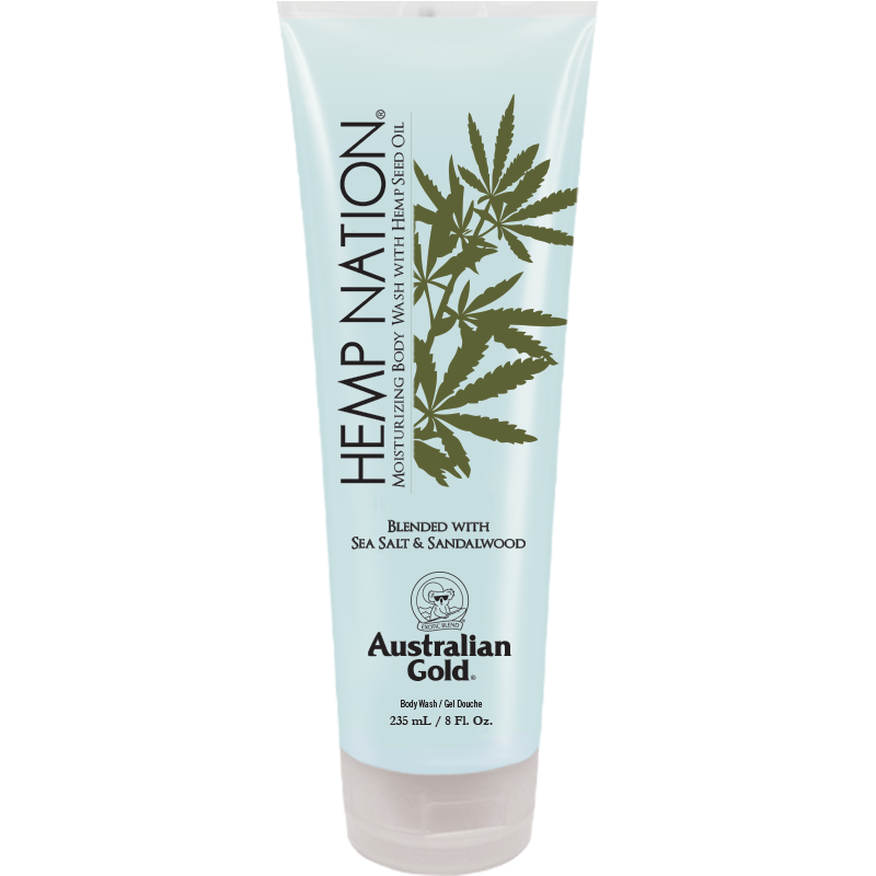 australian gold HN Sea Salt & Sandalwood Body Wash 8 fl oz