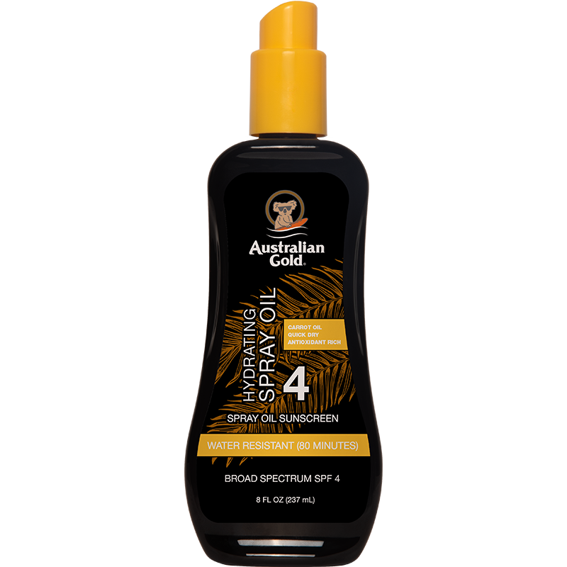 australian gold SPF 4 Spray Oil 8 fl oz
