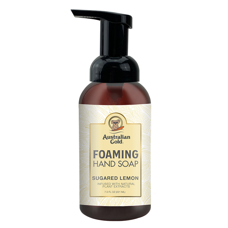 australian gold Seaside Retreat Sugared Lemon Foaming Hand Soap 7.5 fl oz