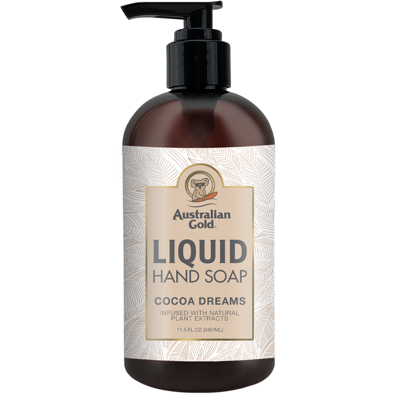 australian gold Seaside Retreat Cocoa Dreams Liquid Hand Soap 11.5 fl oz