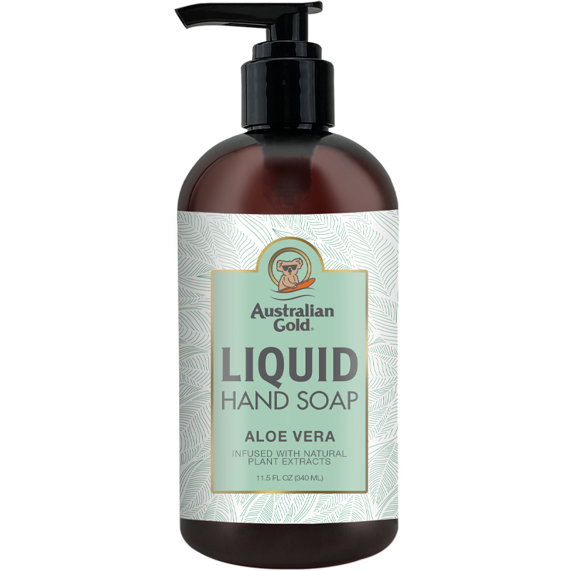 australian gold Seaside Retreat Aloe Vera Liquid Hand Soap 11.5 fl oz