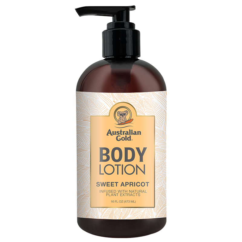 australian gold Seaside Retreat Sweet Apricot Body Lotion 16 fl oz
