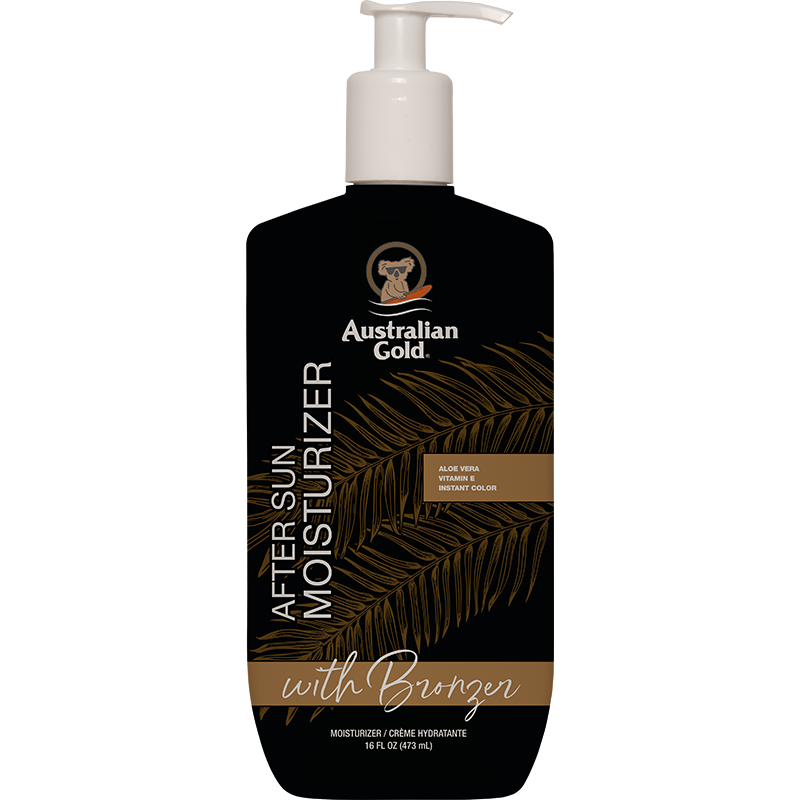 australian gold After Sun Moisturizer with Bronzer 16 fl oz