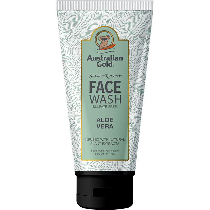 australian gold Seaside Retreat Aloe Vera Face Wash 5 fl oz