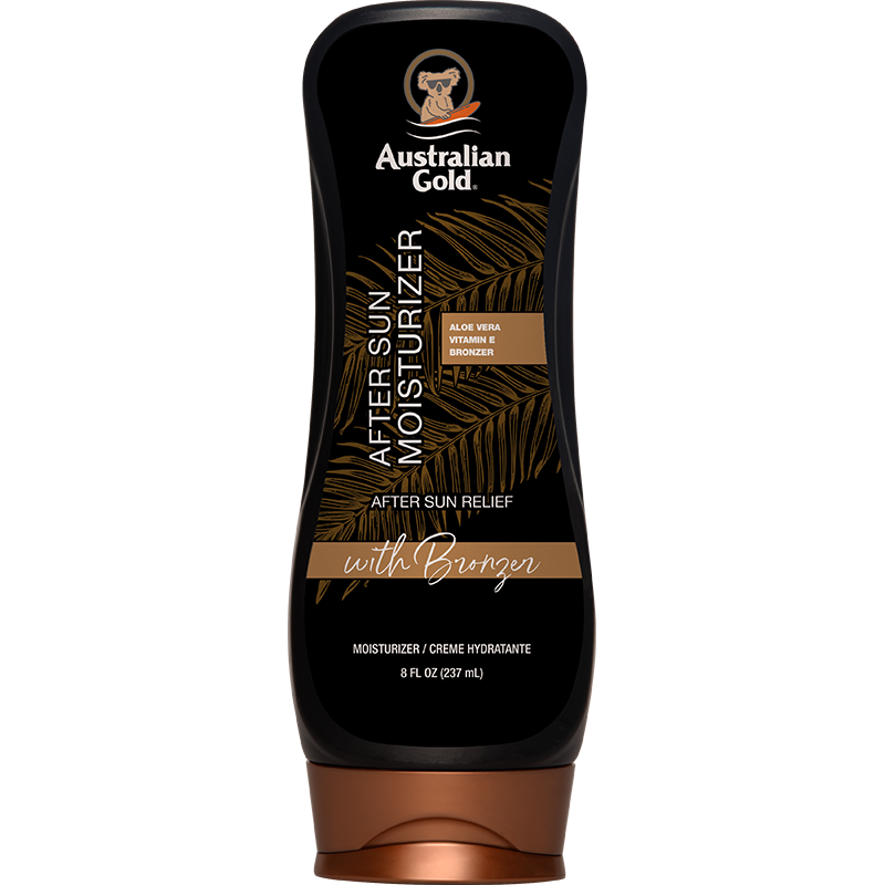 australian gold After Sun Moisturizer with Bronzer 8 fl oz