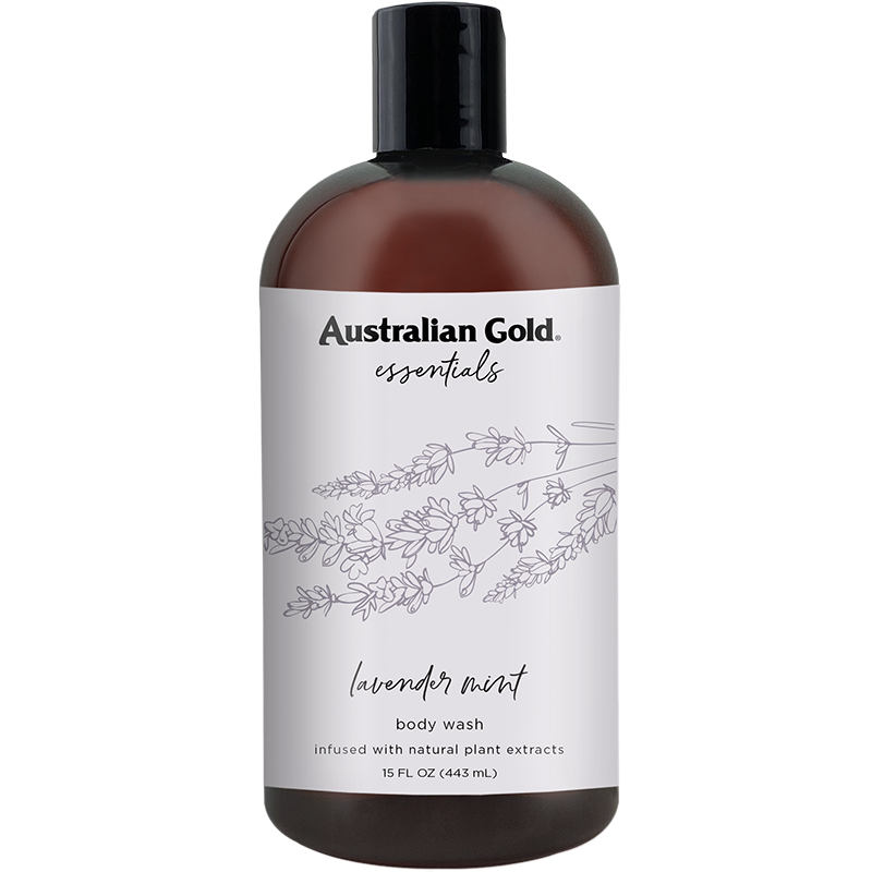 australian gold AG Essentials Body Wash Lavender Mint 15 fl oz