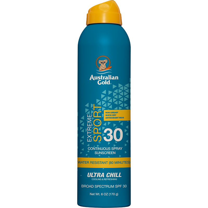 Australian Gold Sport Continuous Spray Sunscreen 6oz SPF 30