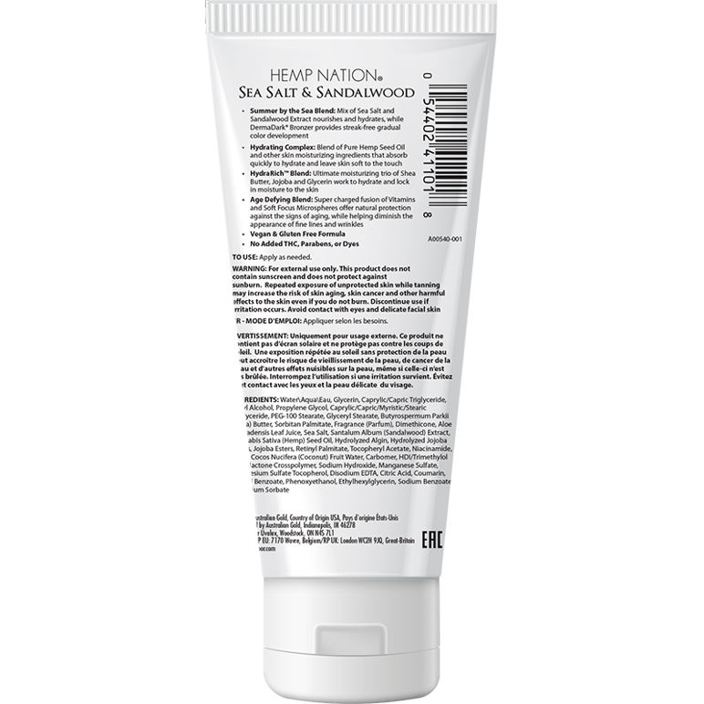 HN Sea Salt & Sandalwood Tan Extender 2.8 fl oz