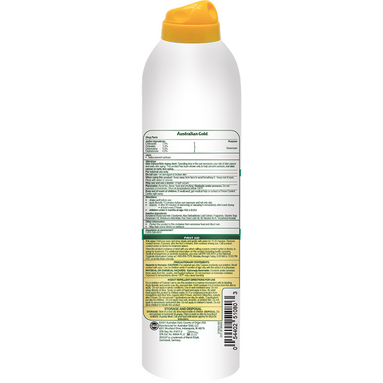 SPF 30 Cont Spray Insect Repellent 5.6 oz