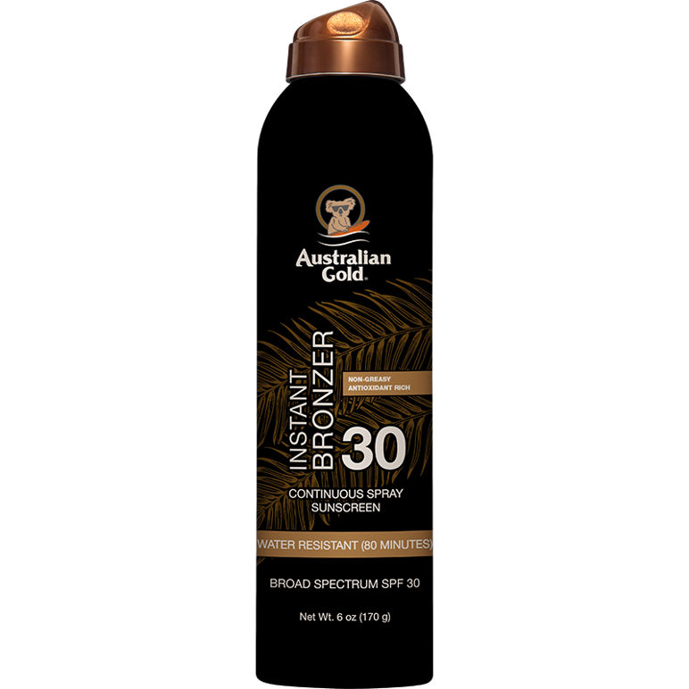SPF 30 Cont Spray Bronzer 6oz
