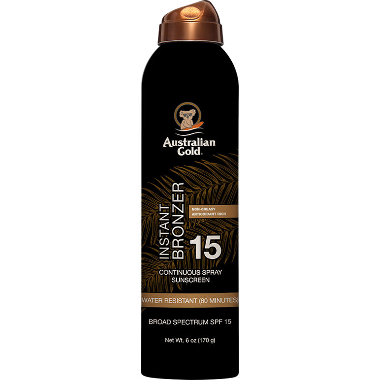SPF 15 Cont Spray Bronzer 6oz