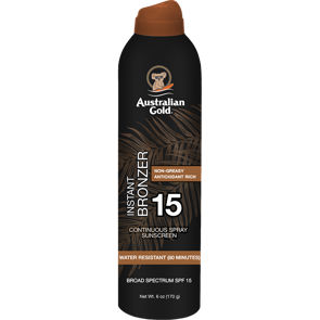 SPF 15 Continuous Spray with Bronzer