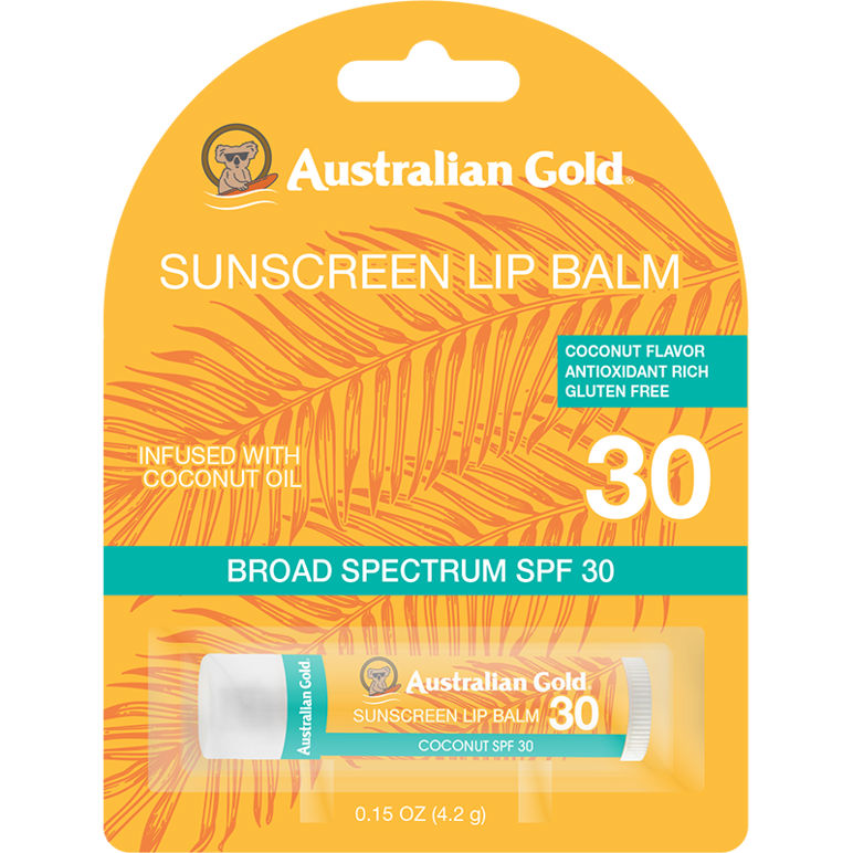 SPF 30 Lip Balm Blister- Coconut .15oz