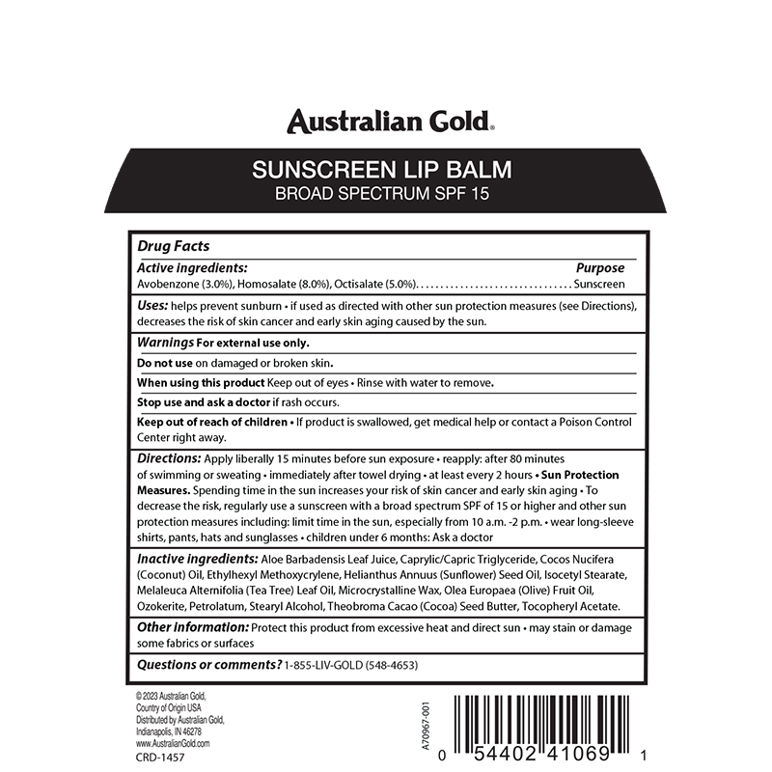 SPF 15 Lip Balm 2 Pack - Unscented