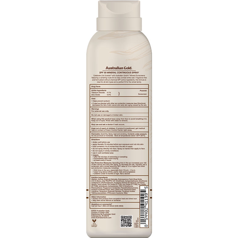 Mineral SPF 50 Continuous Spray 5 FL OZ