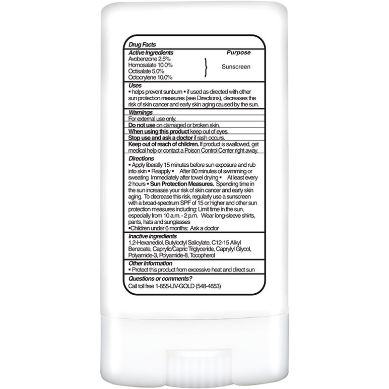 SPF 50 Clear Stick .5 oz