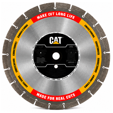 CAT XH5 segmented rim 14-inch diamond blade