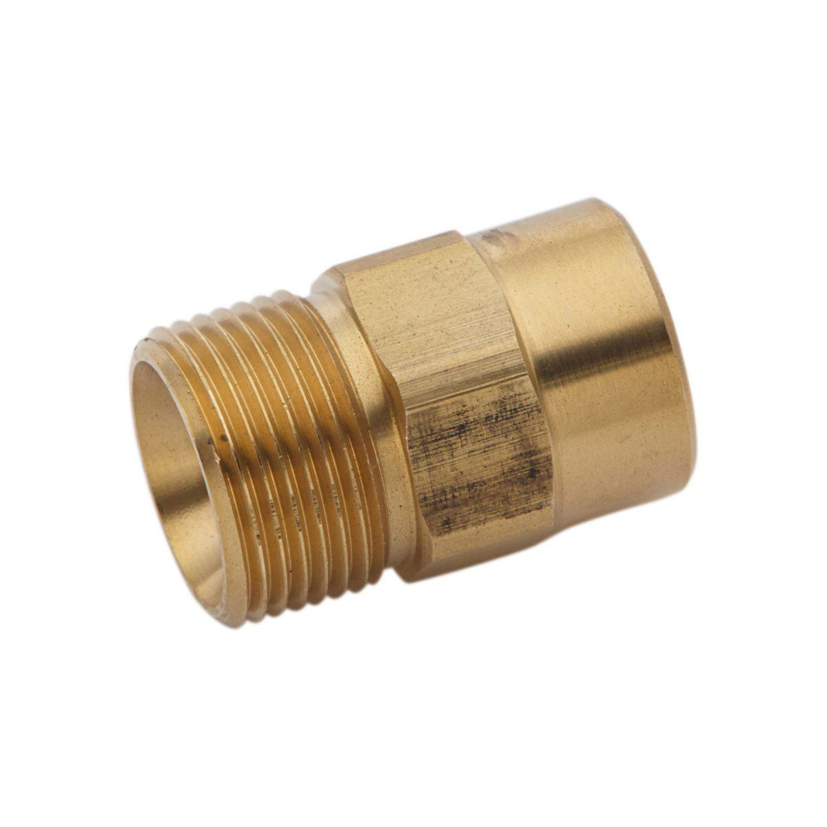 Male Metric x 3/8 FPT Adapter