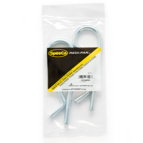 PIN; 1/4 X 4 IN R-CLIP; 2 BAG