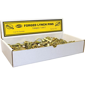 DISPLAY; 7/16" LYNCH PINS (150)