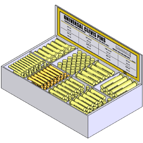DISPLAY; CLEVIS PIN ASSORTMENT