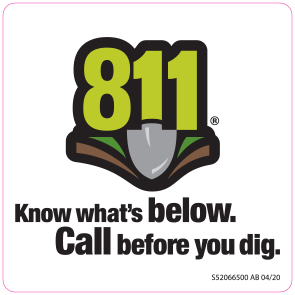 DECAL; CALL 811