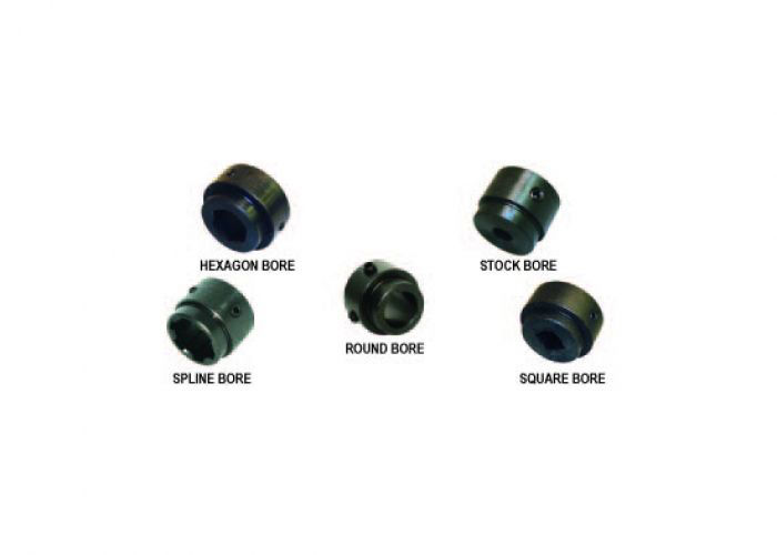 SpeeCo 1-1/8" x 6" W-Series Hub w Spline Bore w Set Screw