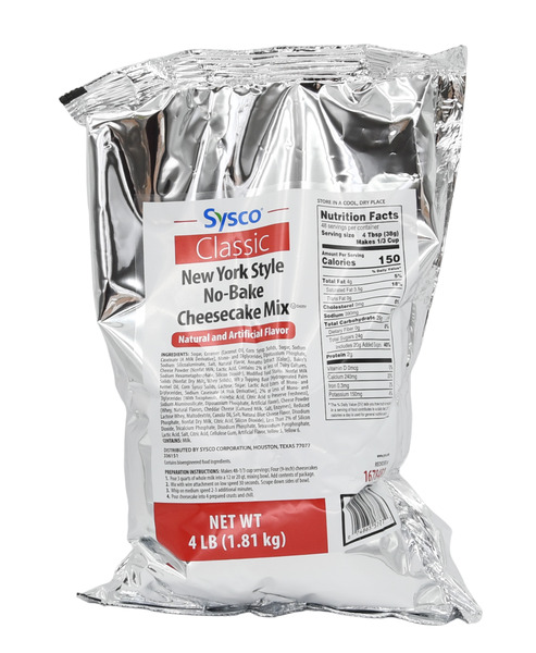 New York Style No Bake Cheesecake Mix