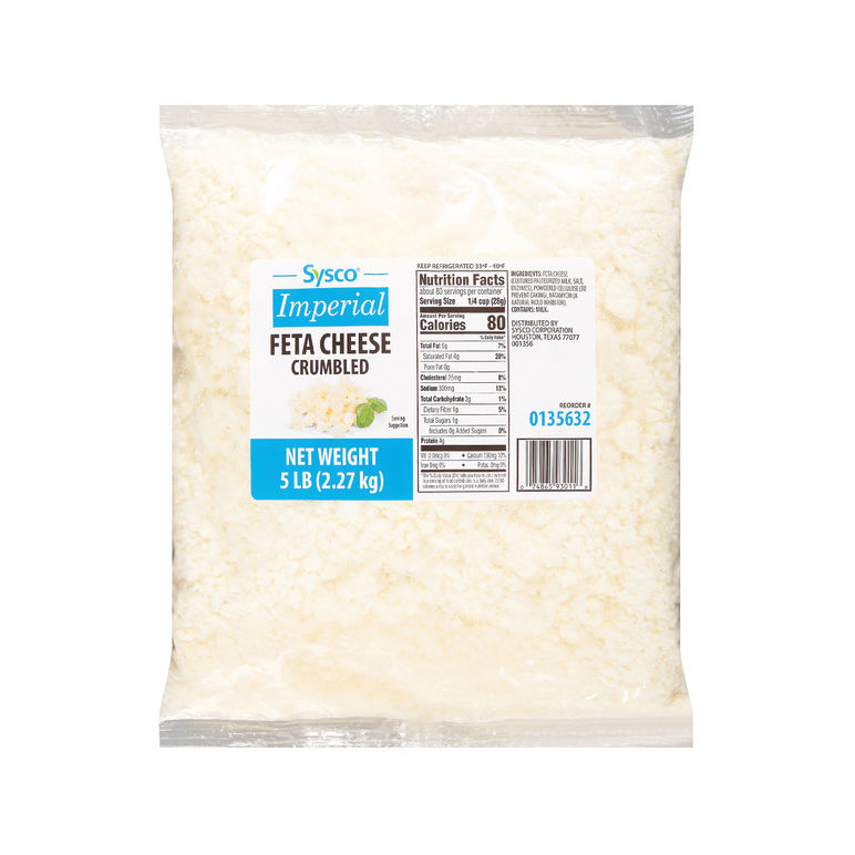 Cheese Feta Crumbled