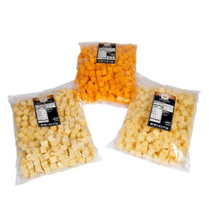 Cheese Cubed Cheddar Swiss Pepper Jack