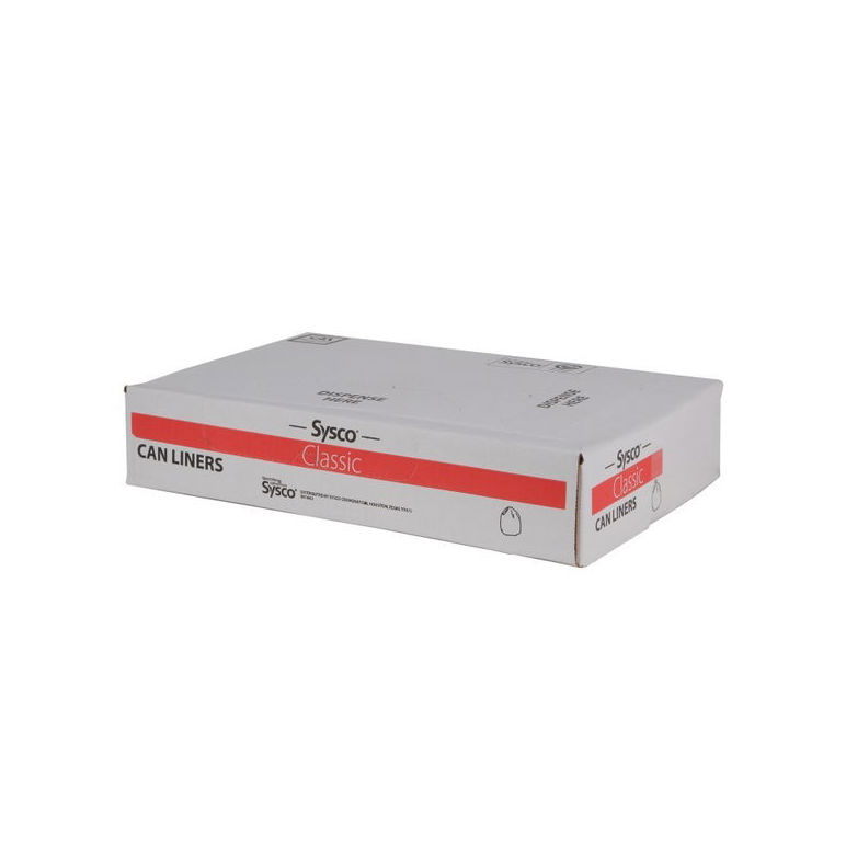 High-Density Natural Trash Can Liner 60Gal