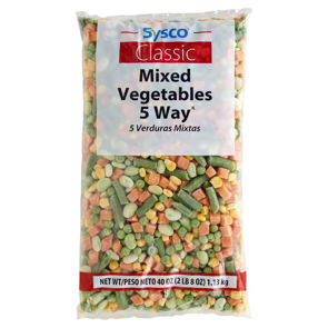 Vegetable Mix 5 Way Grade A Packaged