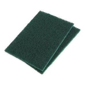 Pad Scour 6" X 9" Heavy Duty Antimicrobial