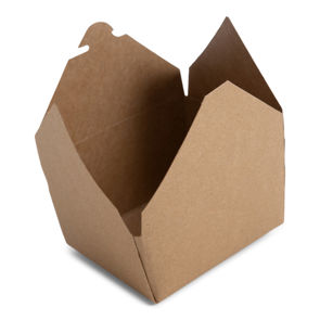 Container Paper #1 Takeout Kraft