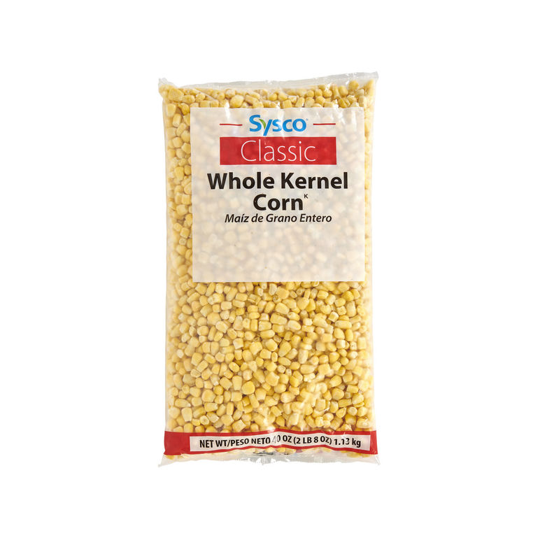 Corn Whole Kernel Grade A Packaged