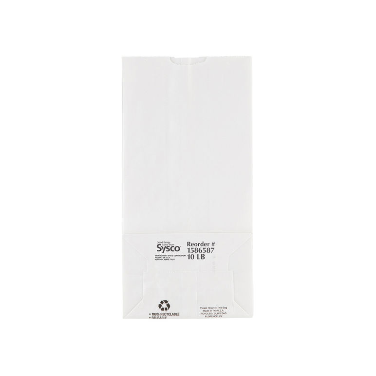 White Paper Bag 10#