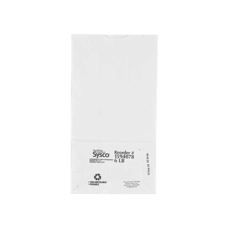Bag Paper White 6 Pound